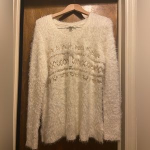 LAUREN CONRAD Sequin Tunic Sweater